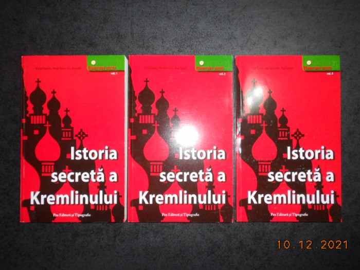 MICHEL HONORIN, ANDRE FATRAS - ISTORIA SECRETA A KREMLINULUI 3 volume