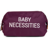 Childhome Baby Necessities Aubergine geantă pentru cosmetice 1 buc