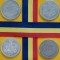 SV * Romania Lot 4 monede x 2 LEI 1872 - 1873 - 1875 - 1876 * ARGINT * Regele Carol I