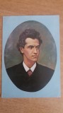 QW28 - Tematica arta - tablou pictor roman - Misu Pop - Ciprian Porumbescu, Necirculata, Printata