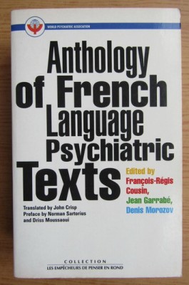 Anthology of french language psychiatric texts foto