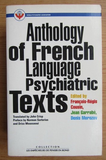 Anthology of french language psychiatric texts
