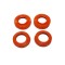 Set protectii rulmenti roata fata / spate KTM 2007-2015 portocalii 4MX