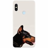 Husa silicon pentru Xiaomi Mi 8, Doberman