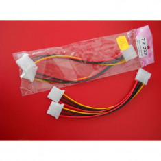 Cablu Splitter Adaptor Video Molex IDE Mama-Tata foto