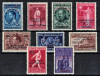 Timbre Belgia 1947, Personalități și Aniversări, Serie Completă MNH, Supratipar - Colecție Rară