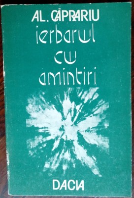 AL. CAPRARIU - IERBARUL CU AMINTIRI (VERSURI, 1984) [desene VOICHITA CAPRARIU] foto