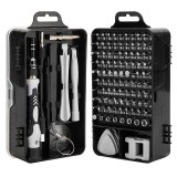 Set Surubelnite Precizie 115-in-1 pentru Reparații Telefoane, Electronice, Ceasuri - Incl. Biti Magnetici, Extensie Flexibila, Accesorii