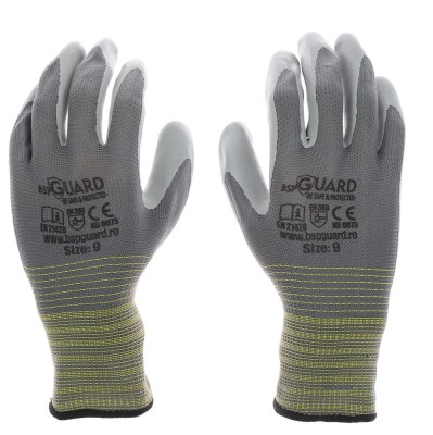 Manusi de lucru 1856 BSP Guard, tricot + latex, marimea 9 foto