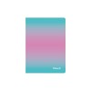 CAIET A6 COLOR EDITION 80 FILE, HARTIE 70G/MP, PATRATELE, CULOARE ROZ/MENTA