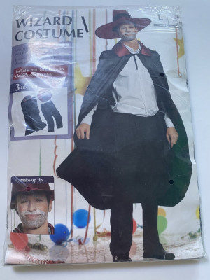 Costum magician, pentru barbati, 3 piese, marimea L foto