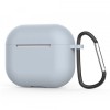 Husa Techsuit Silicone pentru Apple AirPods 4, Argintie