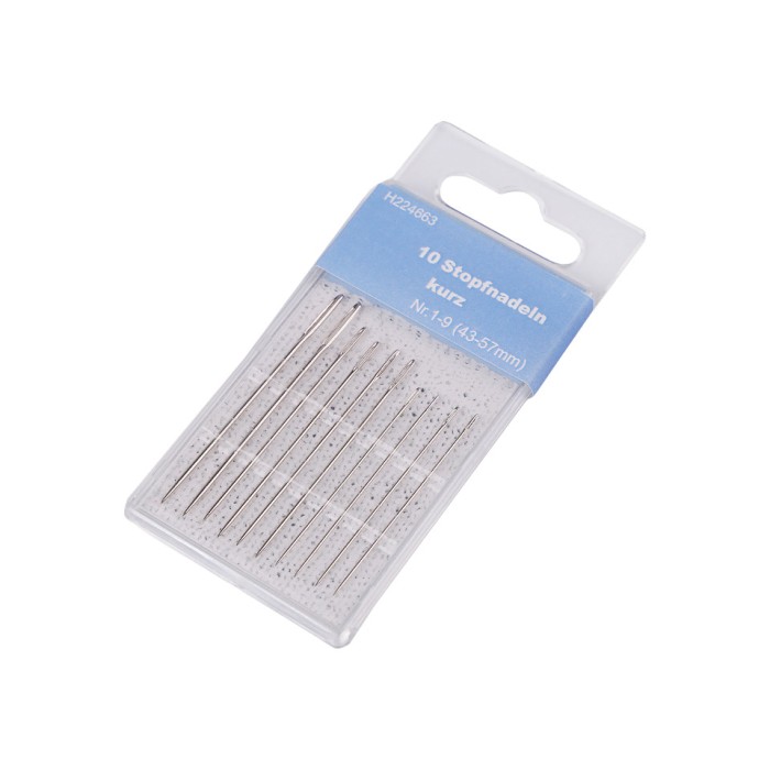 Set 10 ace scurte pentru cusut manual 43 - 47 mm