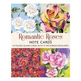 Cumpara ieftin Romantic Roses, 16 Note Cards 8 Illustrations of Painted Roses (Blank Cards with Envelopes in a Keepsake Box)