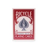 Bicycle Rider Back Rosu