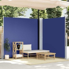 vidaXL Copertină laterală retractabilă, albastru, 220x600 cm 318016