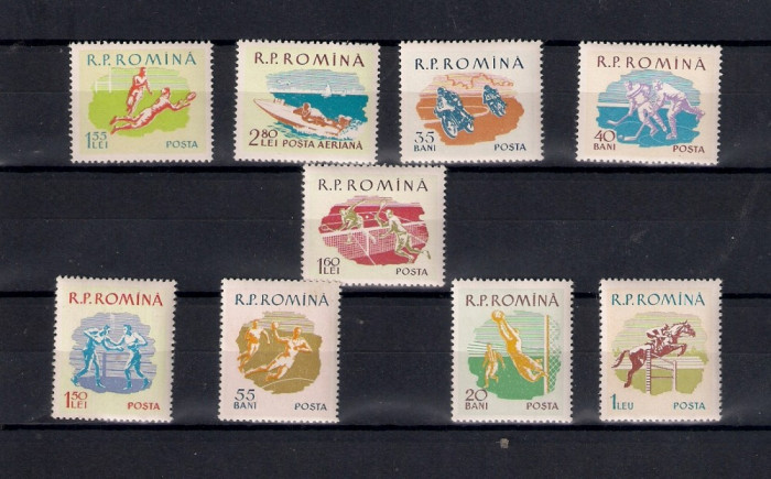 ROMANIA 1959 - SPORT - MNH - LP 482