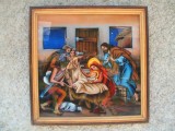 ICOANA PE STICLA FOARTE FRUMOASA