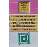 Culegere de probleme de aritmetica si algebra. Clasele V-VIII - 1998 - Gheorghe Adalbert Schneider (P55)