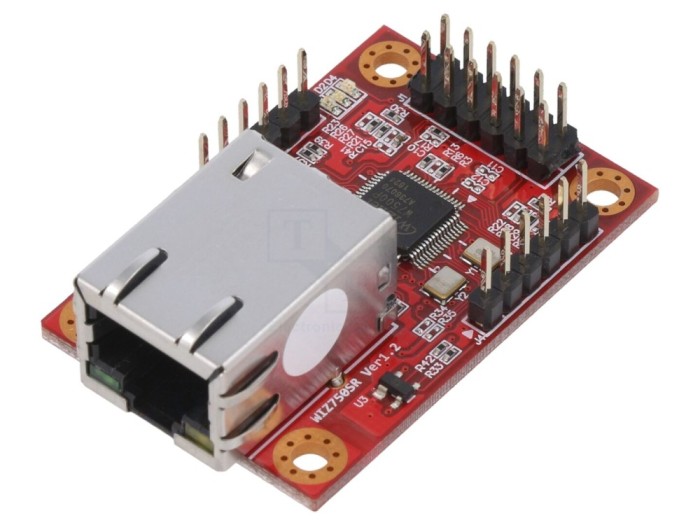 Modul Ethernet RJ45 ecranat magnetic