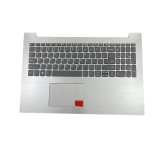 Carcasa superioara cu tastatura palmrest Laptop, Lenovo, IdeaPad 330-15IKBR Type 81M1, 5CB0N86311, argintie, layout US