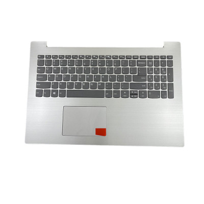Carcasa superioara cu tastatura palmrest Laptop, Lenovo, IdeaPad 320-15ABR Type 80XS, 5CB0N86311, argintie, layout US foto