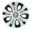 Set 4 Capace Roti Top Gri-Negru R17, Compatibil Cu Alfa Romeo, Autohelix MSA