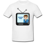 Cumpara ieftin Tricou &quot; News on TV cartoon &quot;