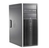 Unitate PC Second Hand, HP COMPAQ 8200 TOWER, Procesor I5 2400, Memorie RAM 8 GB, SSD 128 GB NOU, Windows 10 Pro, DVD-RW