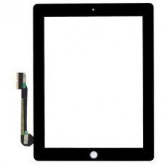 Geam Cu Touchscreen iPad 3 Wi-Fi + 4G CDMA Negru foto