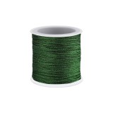 Snur impletit cu lurex Crisalida, diametru 0,3 mm, lungime 50 m, Verde