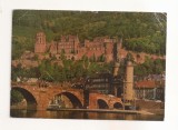 FA162 - Carte Postala - GERMANIA - Heidelberg mit alter Brucke und Schloss, circulata 1986