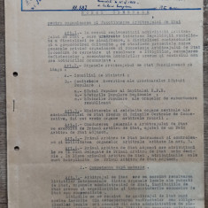 Norme generale pt. organizarea si functionarea Arbitrajului de Stat, anii '50