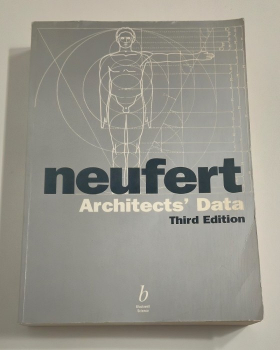 Arhitectura Manual Neufert Arhitects Data Carte in limba engleza