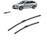 Cumpara ieftin Set 2 Stergatoare SKODA OCTAVIA III Combi (5E5, 5E6) 2012-2020, pentru parbriz, Bosch Aerotwin