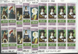 Yemen 1969 8 x Paintings Cultural olympiad Mi.998-03 MNH DA.230, Nestampilat