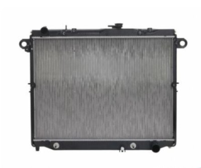 Radiator racire Toyota Land Cruiser 100, 01.1998-2007, motor 4.5 R6, 158 kw, benzina, cutie automata 698x510x32 mm, aluminiu brazat/plastic, foto