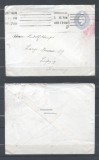 Great Britain - Rare EMBOSSED Cover London to Leipzig Germany D.1107