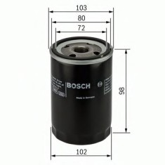 Filtru ulei TOYOTA RAV 4 II (CLA2, XA2, ZCA2, ACA2) (2000 - 2005) BOSCH 0 451 103 365