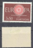 Portugal 1960 Europa CEPT, MH AC.280, Nestampilat