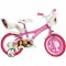 Bicicleta copii 14&quot; - Barbie roz PlayLearn Toys