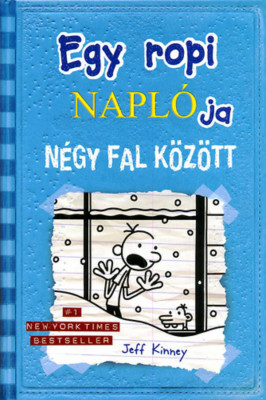 Egy ropi napl&amp;oacute;ja 6. - N&amp;eacute;gy fal k&amp;ouml;z&amp;ouml;tt - Jeff Kinney foto