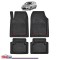Covorase Auto TeamCar&reg; Tip Tavita Compatibile Mazda 5 Generatia I (2005&ndash;2010) Negru Material Rezistent