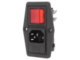 Conector de Alimentare AC 10A 250VAC IEC 60320