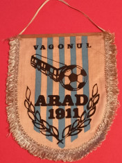 Fanion fotbal - &amp;quot;VAGONUL&amp;quot; ARAD foto