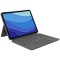 Logitech Combo Touch for iPad Pro 11-inch (1st, 2nd, 3rd and 4th gen) - Grey - UK