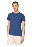 Tricou cu maneca scurta pentru barbati Tommy Hilfiger MW0MW10800, Slim Fit, albastru, L - OUTLET