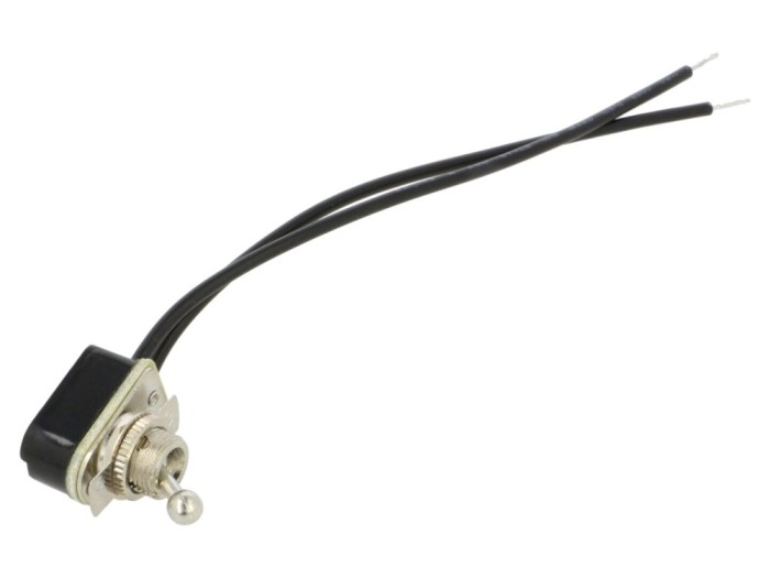 Comutator basculant SPST OFF-ON 3A