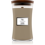 Woodwick Cashmere lum&acirc;nare parfumată cu fitil din lemn 609,5 g