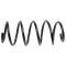 Arc spiral Opel Corsa C (F08, F68) parte montare : Punte fata